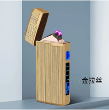 Plasma Dual ARC Touch Sensitive Lighter USB Rechargeable Windproof Flameless Lighter Gift for Men
