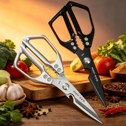 Japanese SK5 Kitchen Shears | Heavy-Duty Poultry Scissors for Bones | Multi-Purpose Stainless Steel Cutting Tool