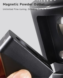 STARSEEKER EDGE PLUS Electric Coffee Grinder 63MM Titanium Burr Stepless Fineness Adjustment Removable Magnetic Suction Port