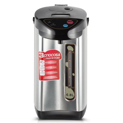 110V/220V Constant Temperature Electric Kettle Full Automatic Stainless Steel 6.8L Large Capacity Home Electric Water Kettle