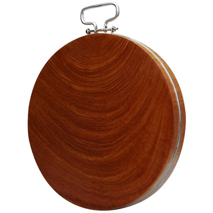 Solid Wood One Piece Ironwood Professional Cook Kitchen Chopping Board Chef Present No Paint Healthy Clam Wood Cutting Plate