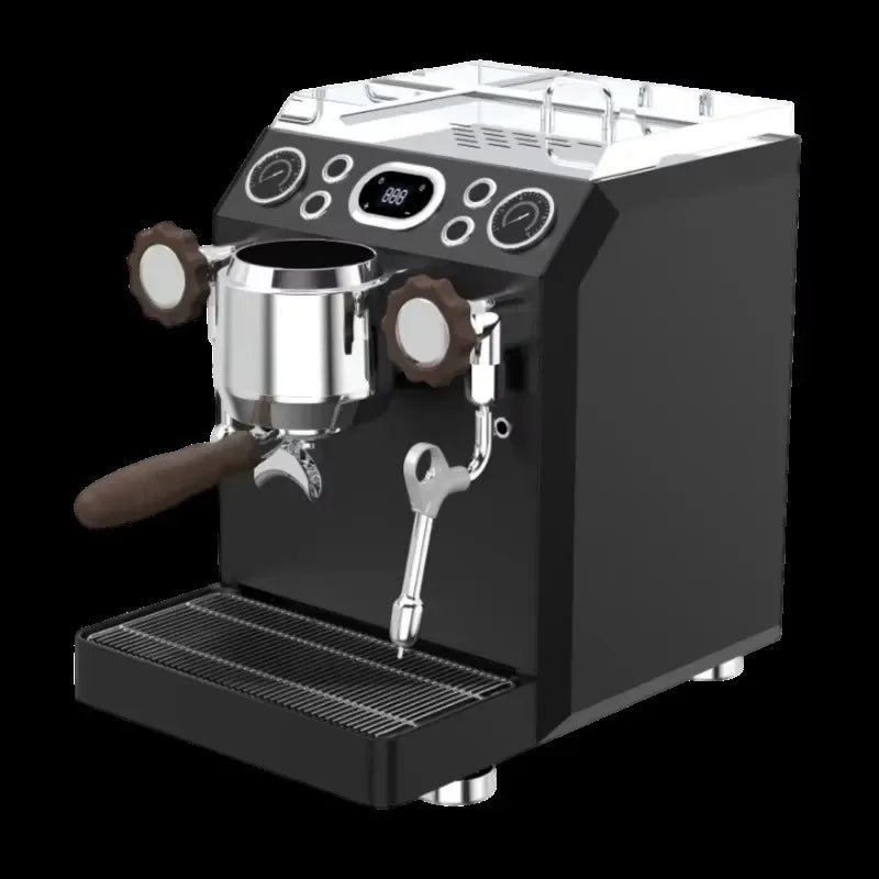 STLF 9Bar Italian Pump Commercial Coffee Machine Stainless Steel Boiler PID Temperature Control System 58mm Extraction