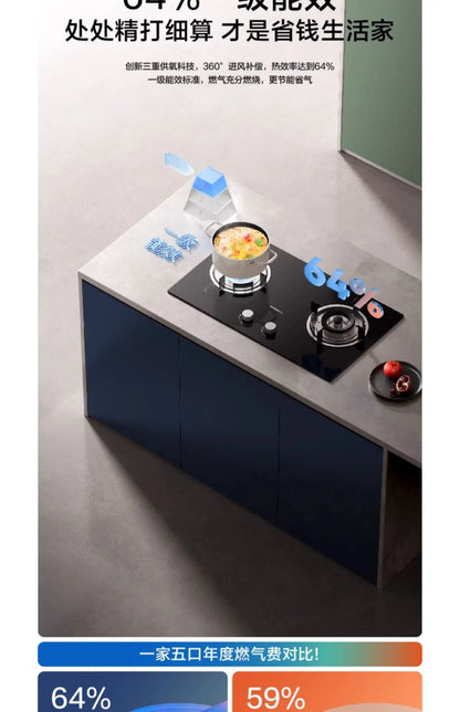 Boss Xingchen series 20B2A natural gas stove household double stove fire liquefied gas stove