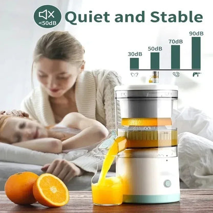 Portable Electric Juicer Wireless Orange Juicer USB Rechargeable Lemon Squeezer Electric Slow Juicers Household Kitchen Tools
