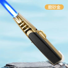 1300° High Power Welding Gun Windproof Turbine Butane Gas Lighter Safety Lock Switch Outdoor BBQ Kitchen Cigar Lighters Smoking