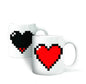 Creative Battery Magic Mug Positive Energy Color Changing Cup Ceramic Discoloration Coffee Tea Milk Mugs Novelty Gifts