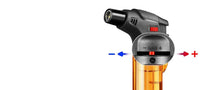 2026 New Torch Lighters Butane Refillable Jet Flame Windproof Torch Lighter for Candle Fireplace Camping BBQGrill Kitchen
