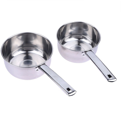 Stainless Steel Water Ladle Pan Pot Thickening Non-stick Suop Pan With Handle Or Plastic Ladle Household Kitchen Gadgets〔CC11〕