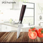 WXCOO Professional Chef Knife Damascus Japanese Stainless Steel Kitchen Boning Knives Set with Roll Canvas Bag
