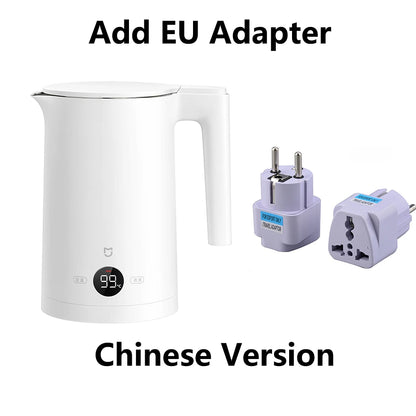 NEW MIJIA Constant Temperature Electric Kettles 2 LED Digital Display 4 Thermos Modes Water Teapots for Travel Heating Kettle