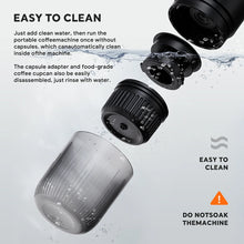 I Cafilas Compact Portable Nespresso Dolce Gusto Coffee Machine 3-in-1 Travel-Friendly Outdoor Powdered Coffee Maker for Adventures