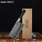 WXCOO Stainless Steel Durable Chef Knife Set Meat Cleaver Fruit Slicing Handmade Forged Kitchen Knife Butcher Knife Scissor