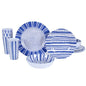 Melamine Dinnerware Set for 4-16 Pcs:Camping Dishes Set with Dinner PlatesSalad Plates Bowls and Cups.Lightweight and Unbreakab