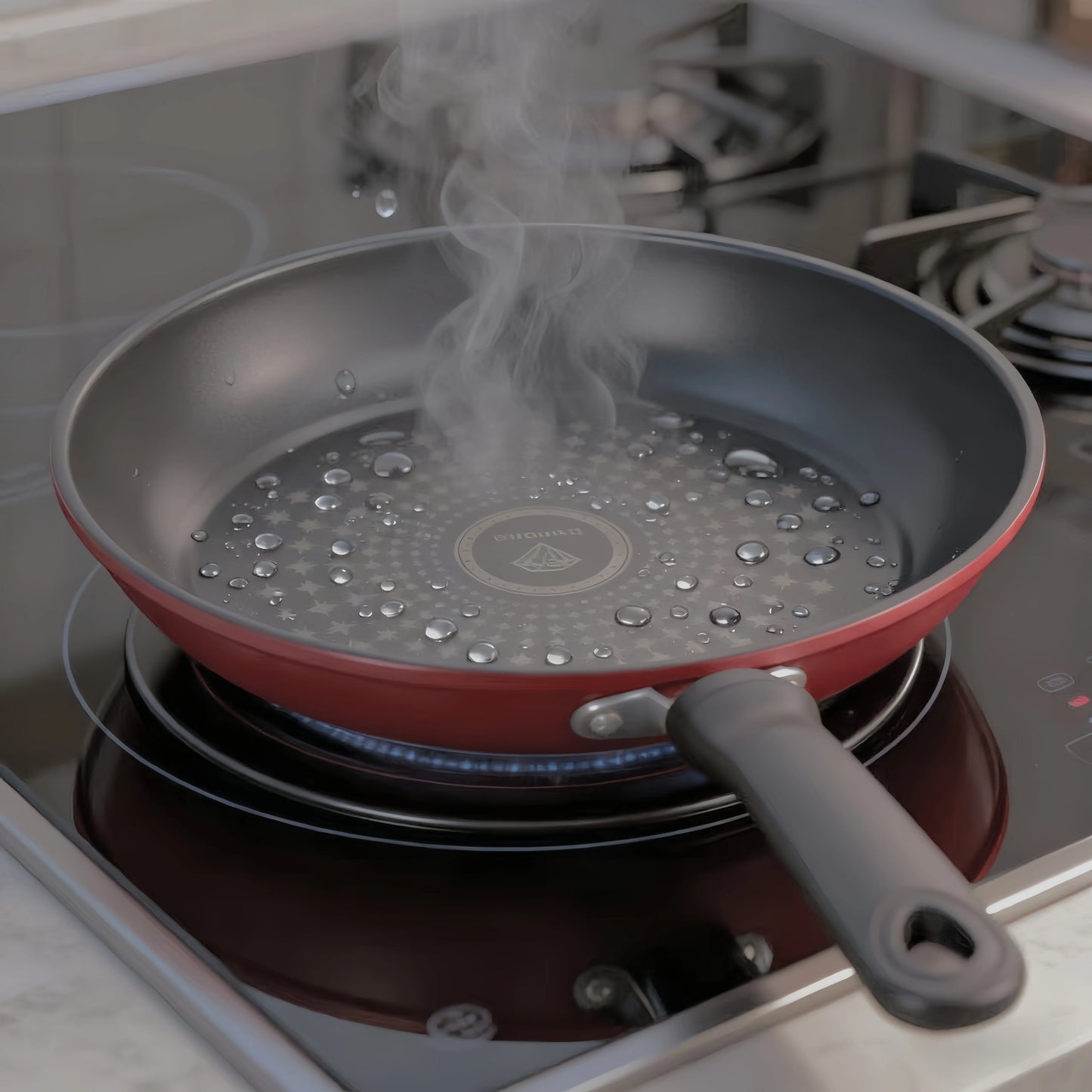 Pan non-stick pan universal induction cooker gas stove suitable for household fried eggs steak pancake pan small wok frying pan.