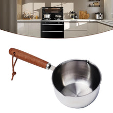 1x Stainless Steel Oil Pot Milk Pan Stainless Steel Sauce Small Saucepan Cooking Boiling Butter Warmer Melting Pan