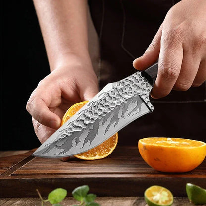 WXCOO Kitchen Knife Durable Meat Cutting Stainless Steel Utility Barbecue Forged Boning Knife Fruit Slicing Cooking Tools