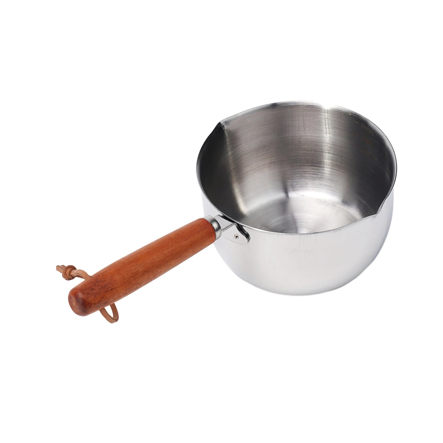 1pc 150/300/500ML Stainless Steel Mini Frying Pan Hot Oil Pan Hot Sauce Small Pot Cooking Butter Melting Pot Kitchen Supplies