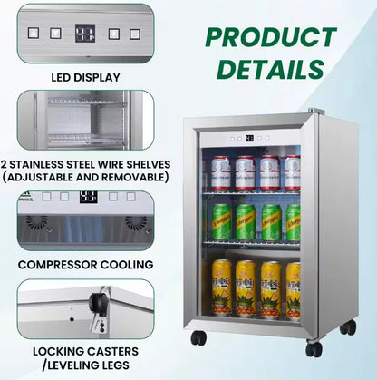 Electric Wine Cooler Outdoor Refrigerator&wine Fridge Integrated Machine