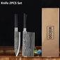 WXCOO Stainless Steel Durable Chef Knife Set Meat Cleaver Fruit Slicing Handmade Forged Kitchen Knife Butcher Knife Scissor