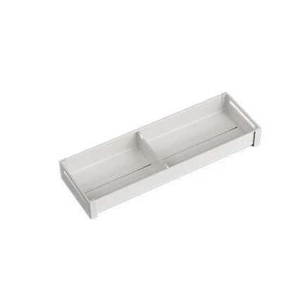 HeMu Adjustable Dish Rack, Expandable Plate Organizer for Kitchen Cabinet, Suitable for 6-9 Inch Bowls/Plates Kitchen Organizer