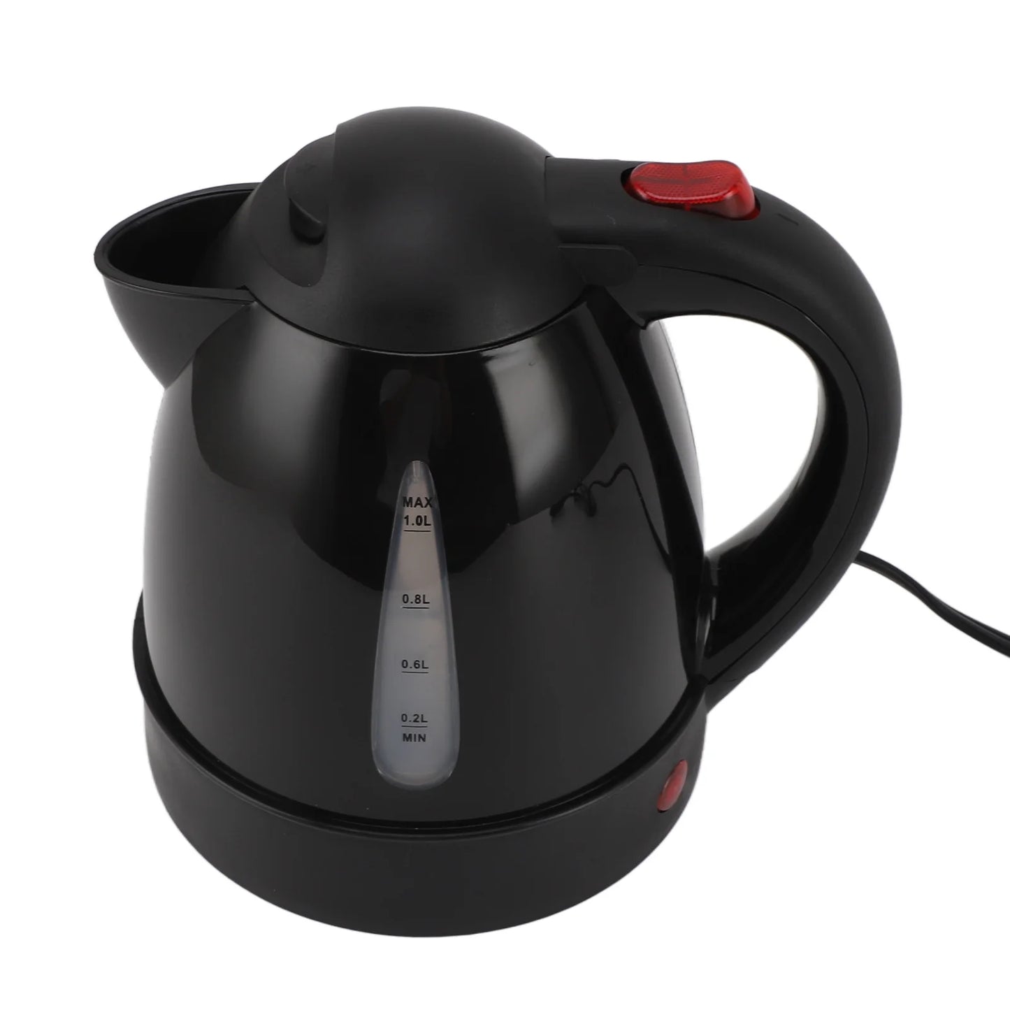 250W Portable Car Electric Kettle with Cigarette Lighter Road Trip 24V Truck Heated Water Tea Coffee Kettle Auto Shut Off 1000ml