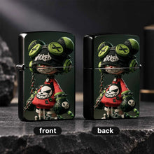 Trendy Street Hip-Hop Mouse-Ear Themed Lighter, Cool Stylish Portable Ignition Accessory, Perfect For Daily Outdoor Hangouts, Gatherings, Unique Exquisite Creative Gift For Trendy Collectors, Matches All Kinds Of Casual Scene