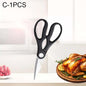 WXCOO Japanese Household Kitchen Scissors SK5 Stainless Steel Multi-Purpose Shears Specialized Heavy-Duty Chicken Bone Scissor