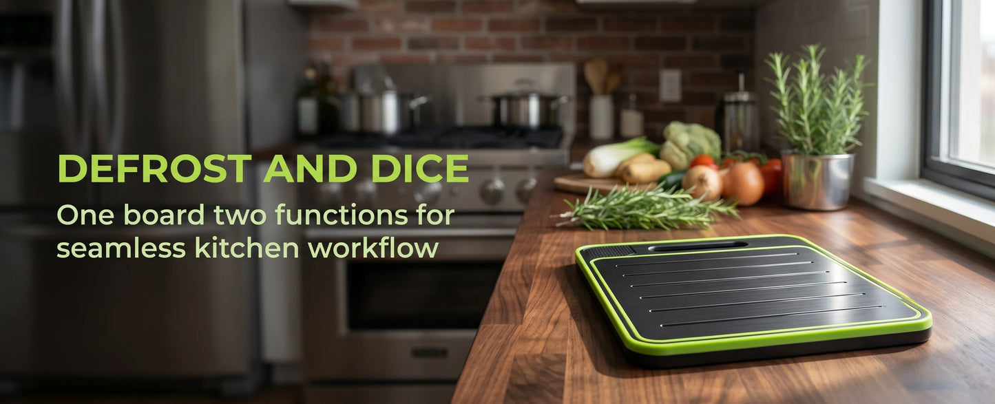 3-in-1 Stainless Steel Cutting Board for Kitchen, Double Sided,Non Toxic Cutting Board, with Juice Groove,Easy Clean,Wheat Straw PP Large Chopping Board (15''*10'')