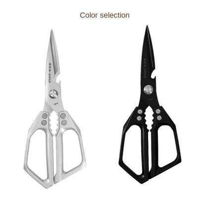 Heavy-Duty Kitchen & Craft Scissors - Cuts Poultry Bones, Fabric & More | Multi-Purpose Stainless Steel Shears