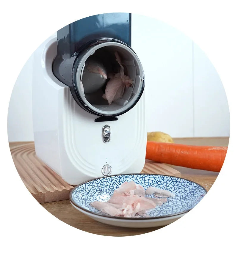 Household Multi-function Vegetable Cutter 1PC Kitchen Electric Vegetable Cutter Vegetable Slicer Shredder Automatic