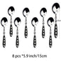 Classic Elegant Stainless Steel Cutlery Set Fork Spoon Knife Full  Dinning Fork Steak Knife Teaspoon Creative Dinnerware Set