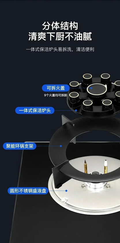 New single-burner gas cooker.  for home use. Can also be embedded. Old-fashioned cooktops.Table-top