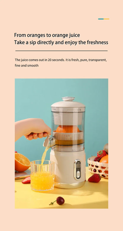 Extractor Fully Automatic Fruit Household Juicer Portable Juice Machine Residue Separation Bidirectional Spiral Fruit Juicer Cup