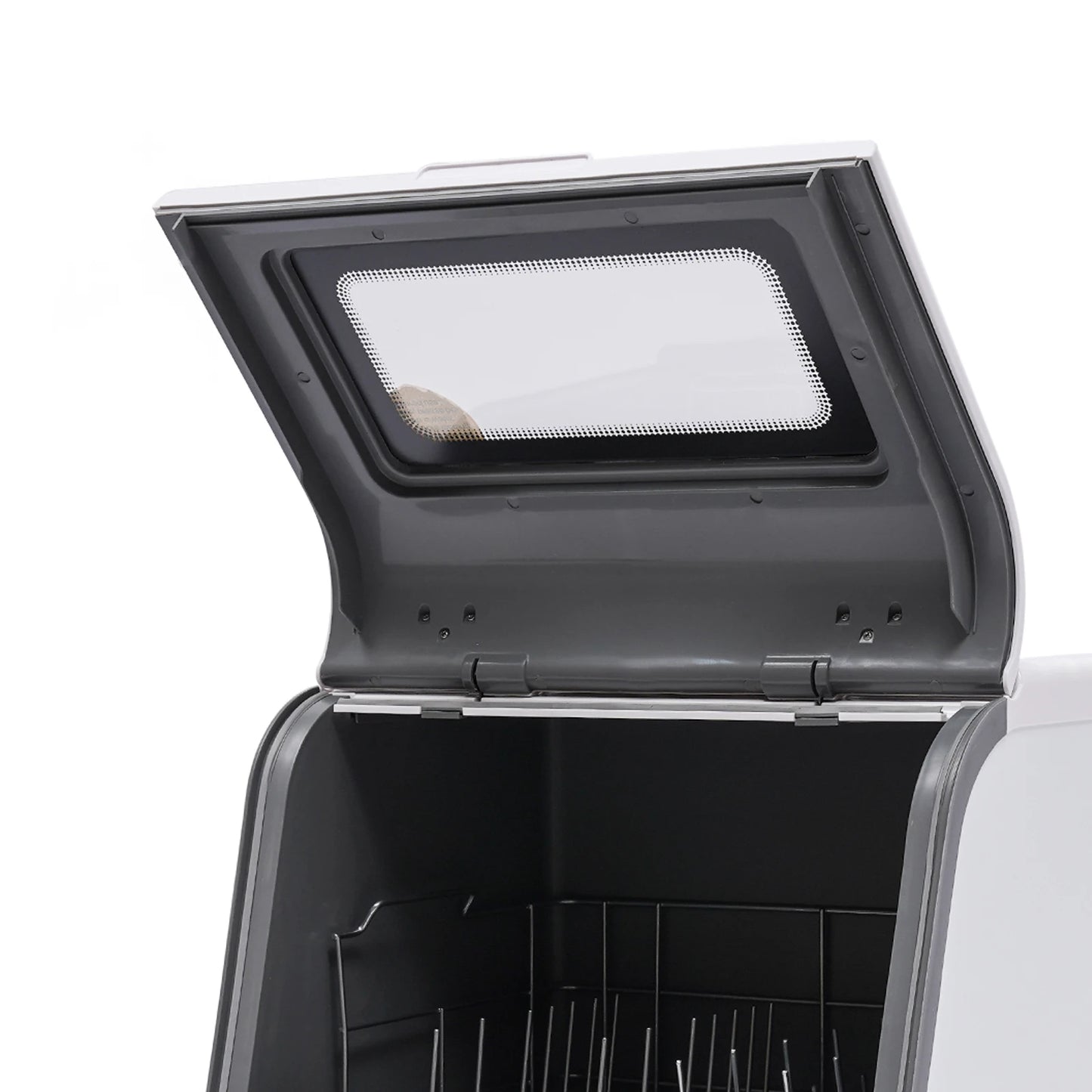 Countertop Dishwasher+800W Rated Power, Portable Countertop Dishwasher+110V Voltage, Mini Dishwasher+8L Water Consumption, For Small Households Apartments Boats Campers RVs Commercial Kitchens Tableware Cleaning