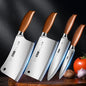 Professional Kitchen Knife 4-piece set, home sharp cleaver,Multi-purpose slicer,Professional Chef Knife,Fixed blade paring knife