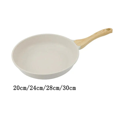 Frying Pan, with Handle Granite Coating Omelette Pan Skillet Frypan for Kitchen