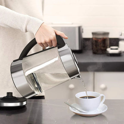 Smart Thermostatic Glass Electric Kettle 1.8L Capacity Automatic Thermostat Suitable for Home, Office, Hotel