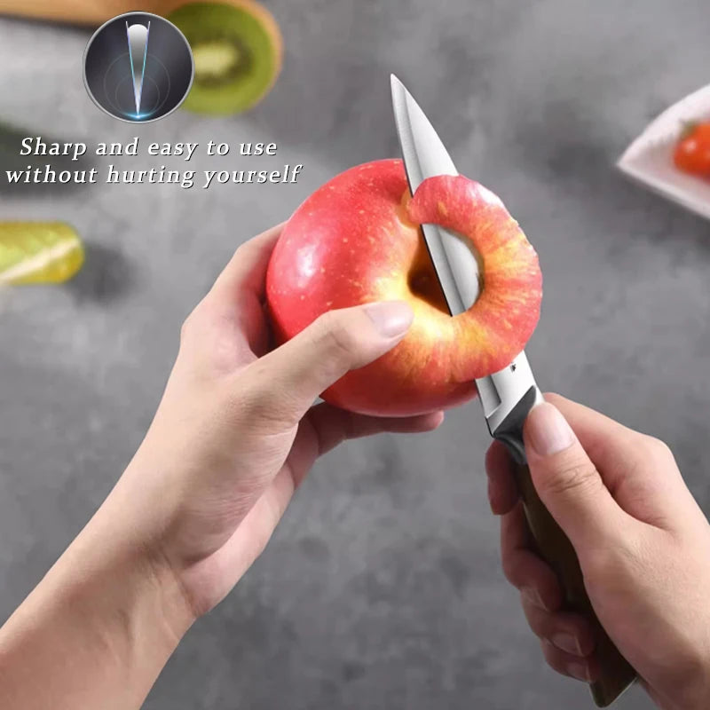 Professional Kitchen Knife 4-piece set, home sharp cleaver,Multi-purpose slicer,Professional Chef Knife,Fixed blade paring knife