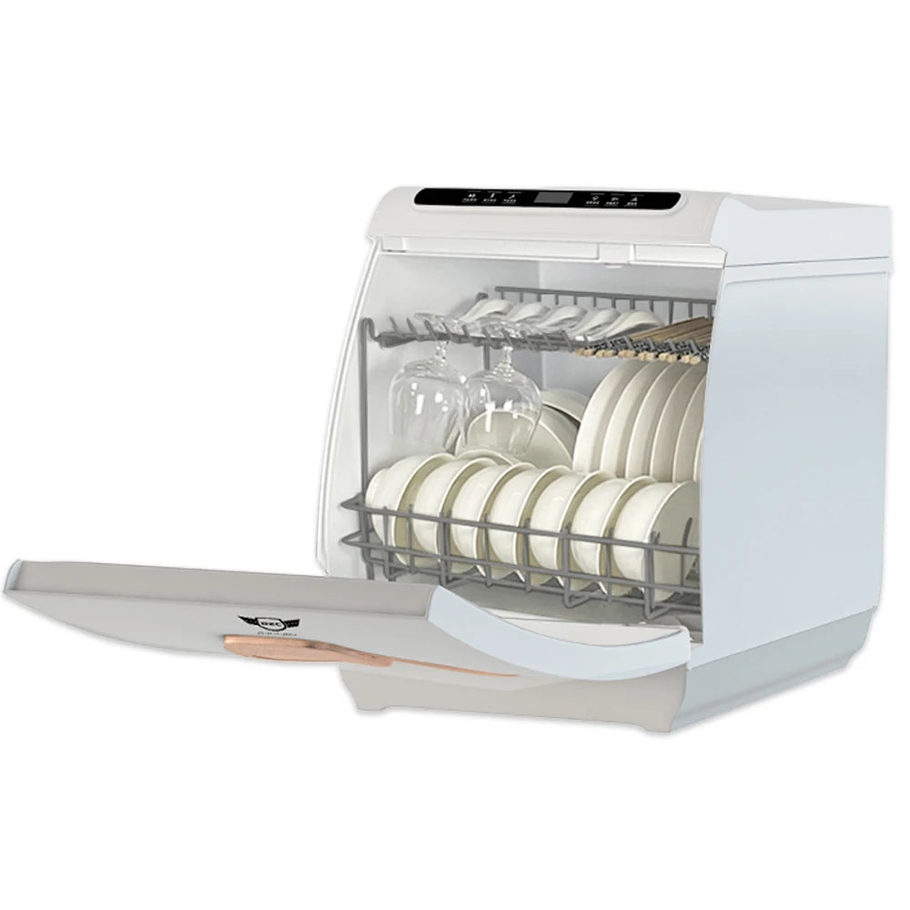 Q8-Max Household Free-installation Mini Dish Washing Portable Automatic  Freestanding Electronic Dishwasher Machine Home 8 Sets