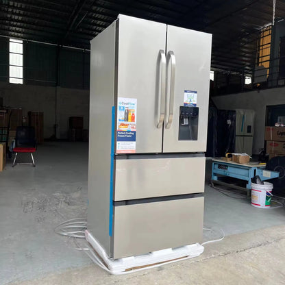 2025 Smart 628L French Door 4-Door Refrigerator & Freezer - Smart Side-by-Side Appliance with ICE Maker