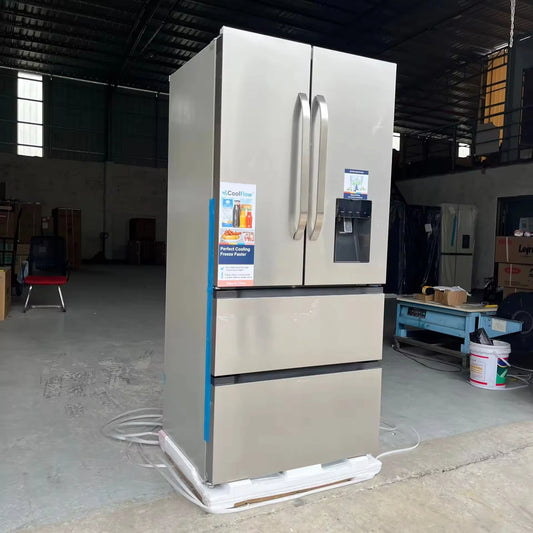 2025 Smart 628L French Door 4-Door Refrigerator & Freezer - Smart Side-by-Side Appliance with ICE Maker