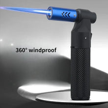 HONEST Gas Jet Butane Cigar Lighter Windproof Kitchen BBQ Metal Jewelry Welding Torch for Outdoor Camping