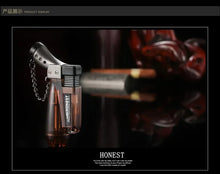 Butane Jet Torch Lighter Cigarette Windproof Lighter Cigar for BBQ Kitchen Camping Outdoor Ignition Lighters Gadgets For Men