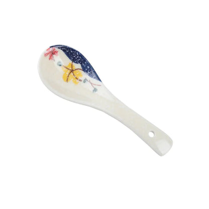 Japanese-style Ceramic Mixing Spoons Stir Soup Spoons Kitchen Utensil Tableware Cutlery Adults Kids Dinnerware