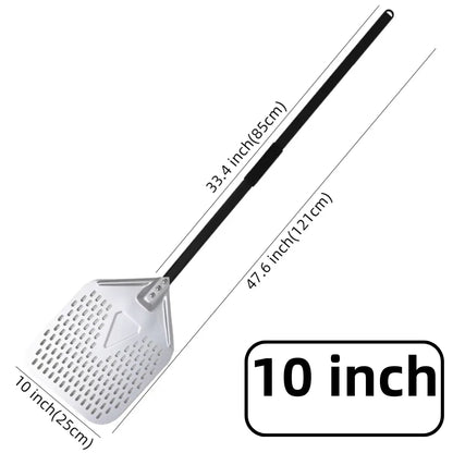 10 12 13 14 Inch Big Pizza Perforated Shovel Paddle Short/Long Handle for Oven Turning Peel Kitchen Utensils Pizza Baking Tools