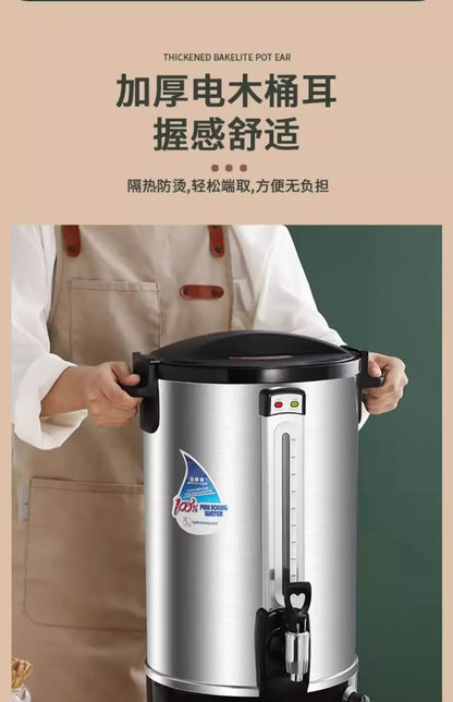 Commercial Precision Temperature Control Insulation Bucket, Stainless Steel Electric Water Bucket, Large Capacity