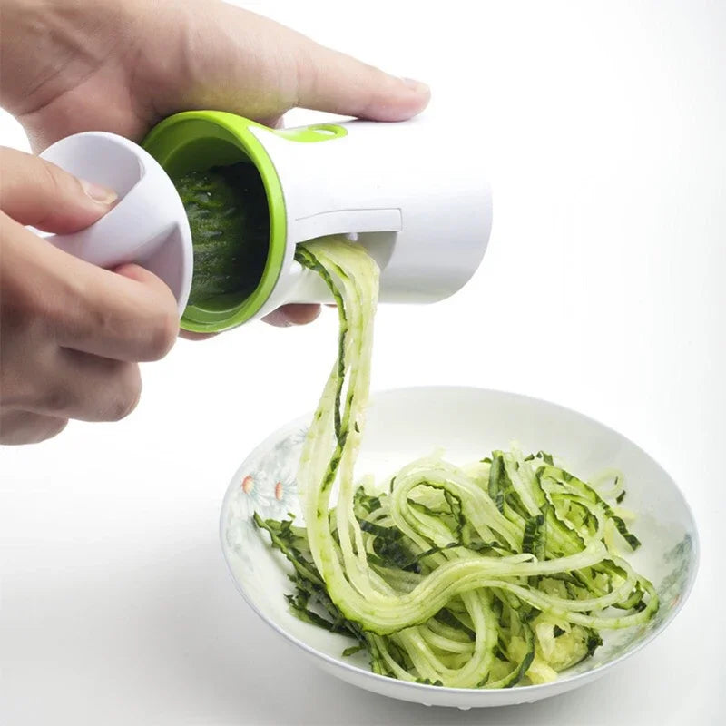 New Vegetable Spiral Shredder Spaghetti Machine Spiral Funnel Shredder Vegetable Grater