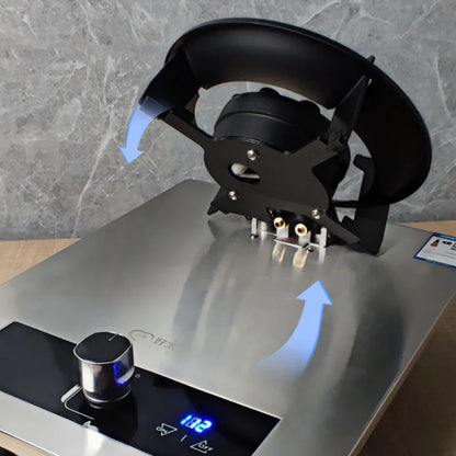 Household is very beautiful wife flip single stove gas  embedded natural gas liquefied gas single eye stove