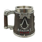 Assassins Creed Valhalla Viking Game Tankard Stainless Steel Liner Resin Coffee Mug Norse Warrior Stein Tankard for Gamer Gift