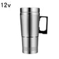 1200 ML Portable Water Heater Car Hot Kettle 120/240 W 12/24 V Car Truck Water Heater Auto Shut Off Fast Boiling for Travel Home